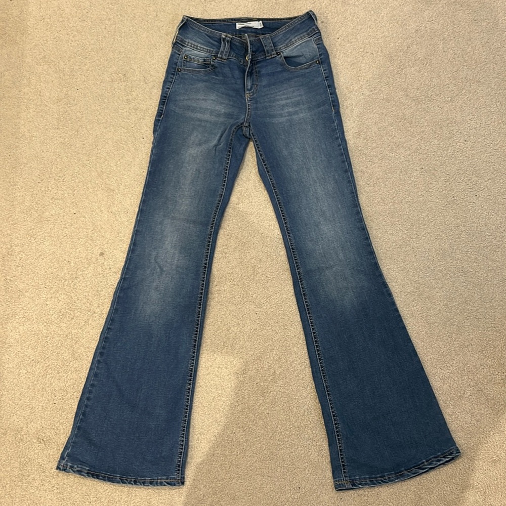 Garage low/mid rise flare jeans